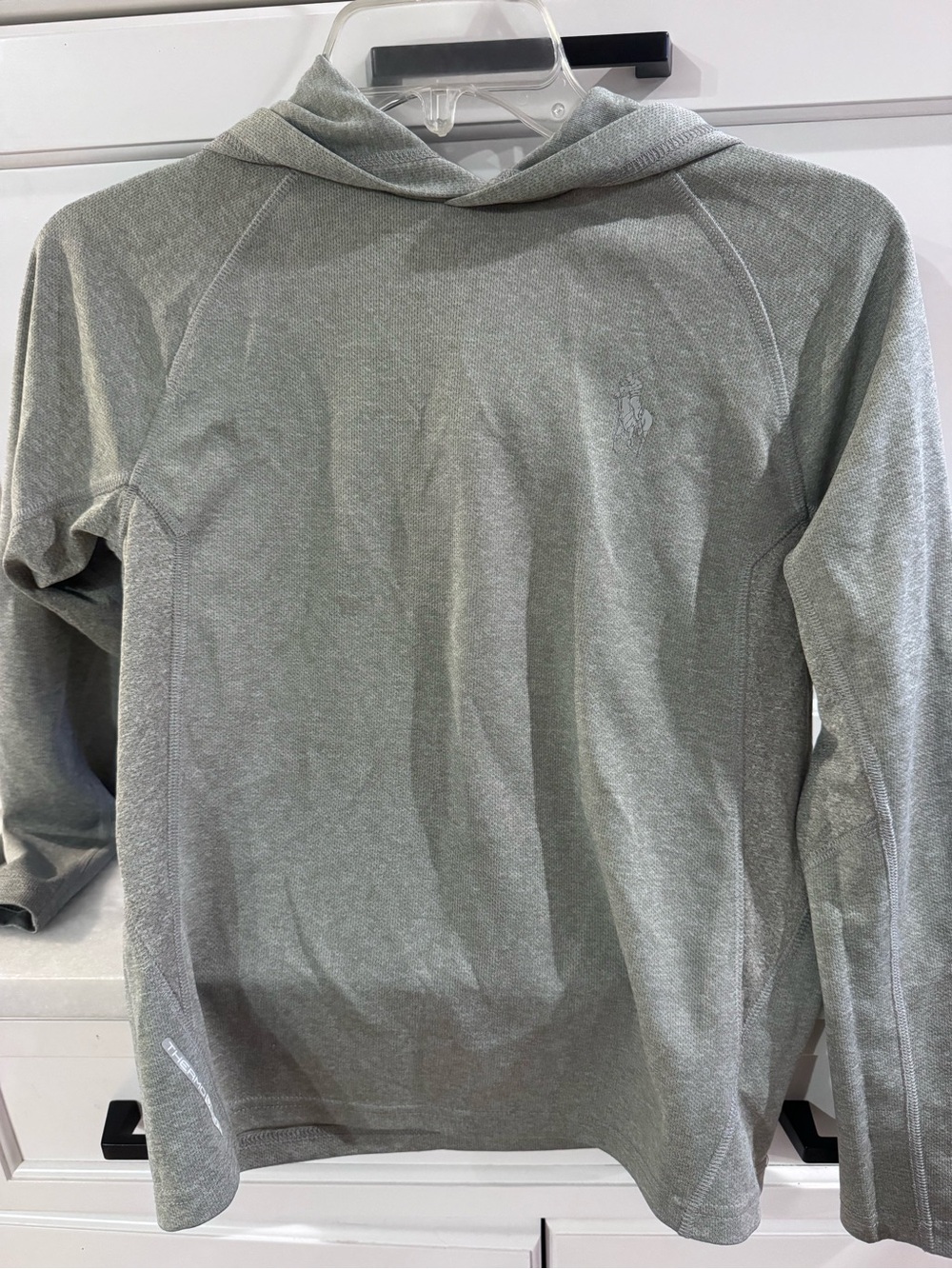 Polo by Ralph Lauren gray Hooded Pullover
